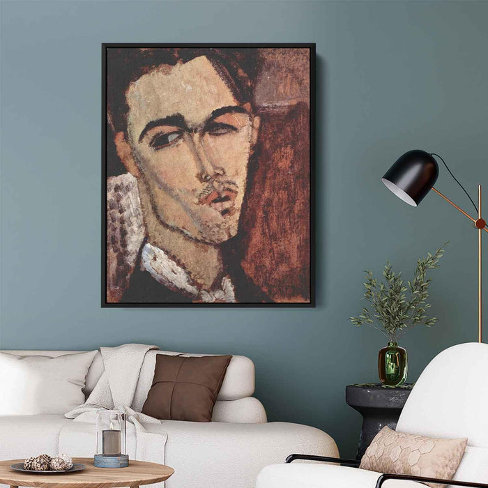 Portrait of Celso Lagar (1915) by Amedeo Modigliani - Canvas Artwork