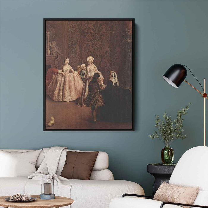 Presentation by Pietro Longhi - Canvas Artwork