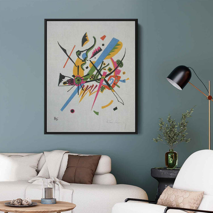 Small worlds (1922) by Wassily Kandinsky - Canvas Artwork