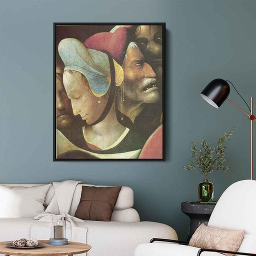 The Carrying of the Cross, Christ and St. Veronica by Hieronymus Bosch - Canvas Artwork