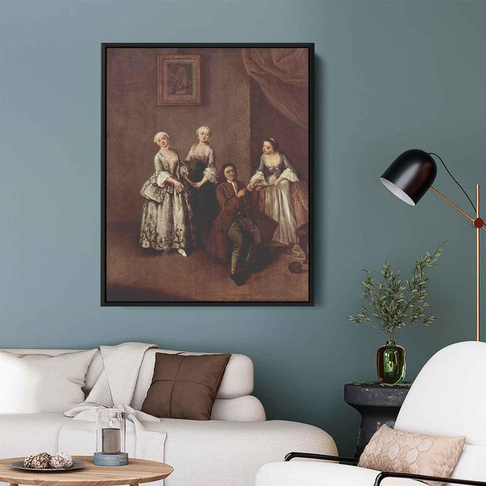 The Family by Pietro Longhi - Canvas Artwork