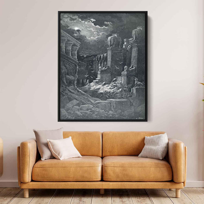 Babylon Fallen by Gustave Dore - Canvas Artwork