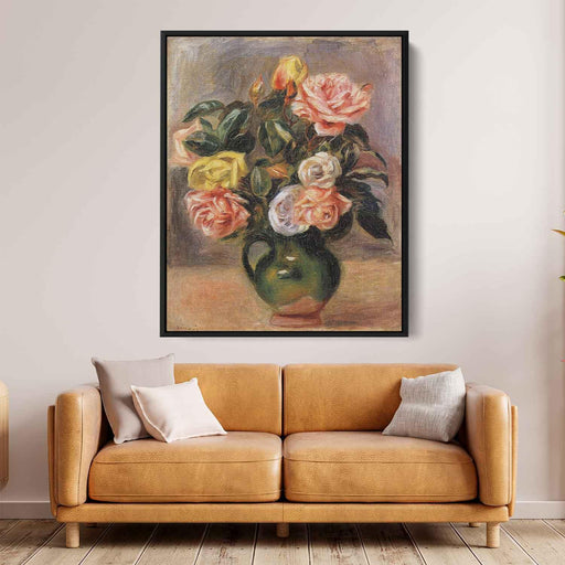 Bouquet of Roses by Pierre-Auguste Renoir - Canvas Artwork