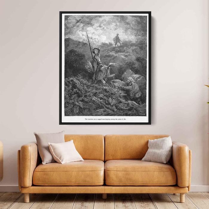 Don Quixote by Gustave Dore - Canvas Artwork