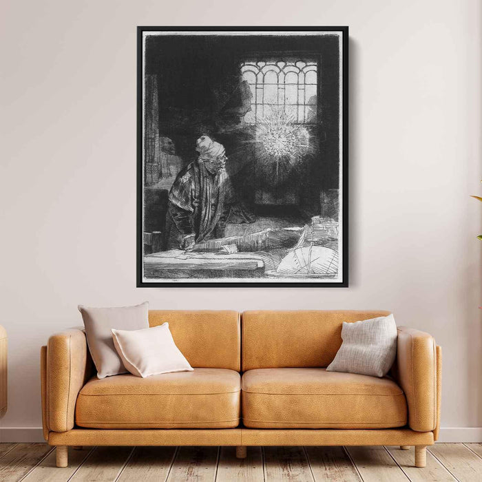 Faust (1652) by Rembrandt - Canvas Artwork