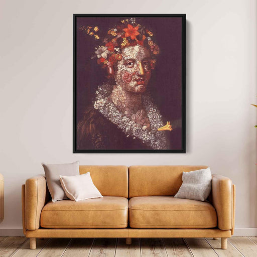 Flora (1588) by Giuseppe Arcimboldo - Canvas Artwork