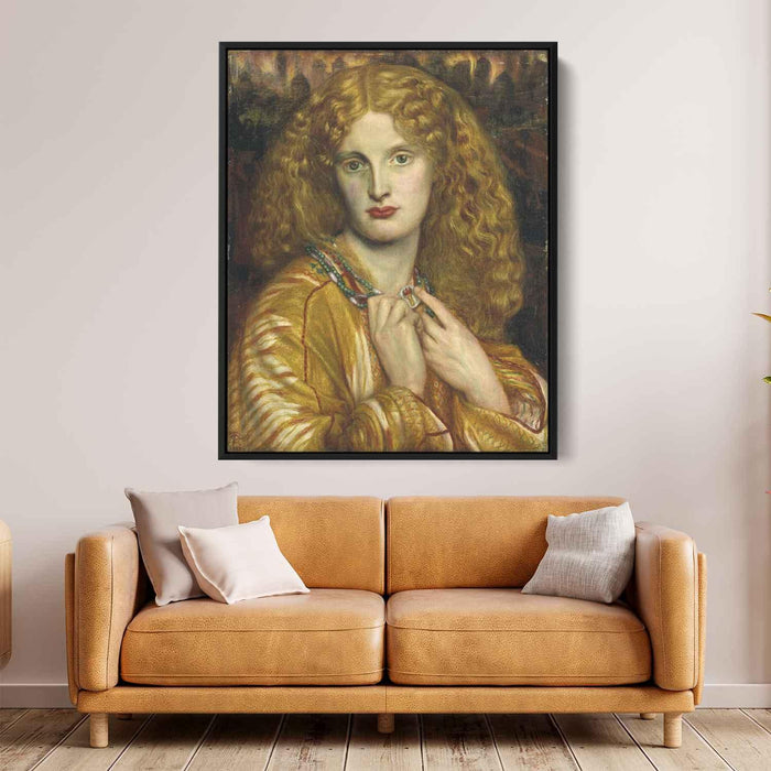 Helen of Troy (1863) by Dante Gabriel Rossetti - Canvas Artwork