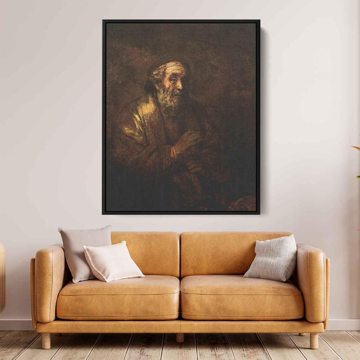 Homer (1663) by Rembrandt - Canvas Artwork