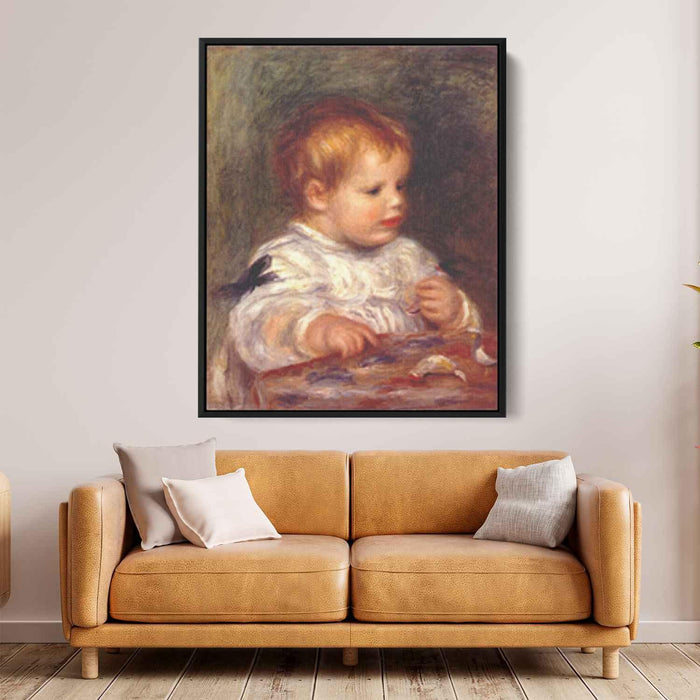 Jacques fray as a baby (1904) by Pierre-Auguste Renoir - Canvas Artwork