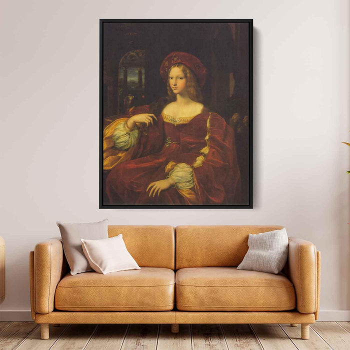 Joanna of Aragon (1518) by Raphael - Canvas Artwork