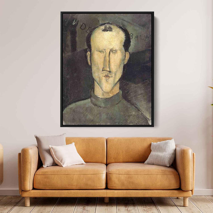 Leon Indenbaum (1915) by Amedeo Modigliani - Canvas Artwork