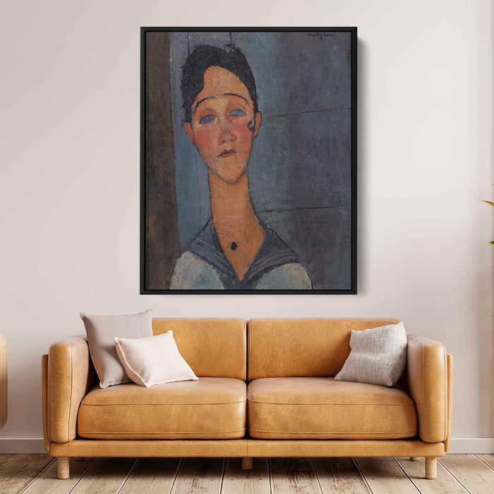 Louise (1917) by Amedeo Modigliani - Canvas Artwork