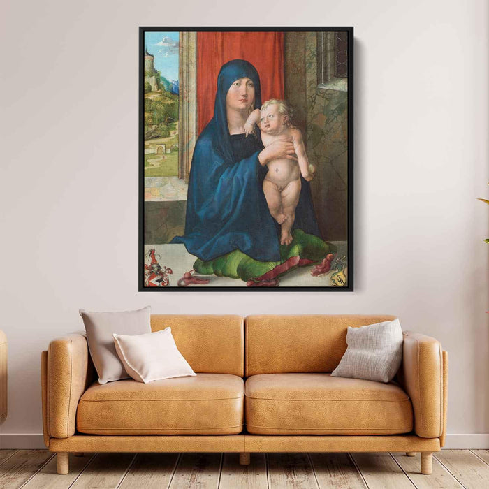 Madonna and Child (Haller Madonna) (1498) by Albrecht Durer - Canvas Artwork