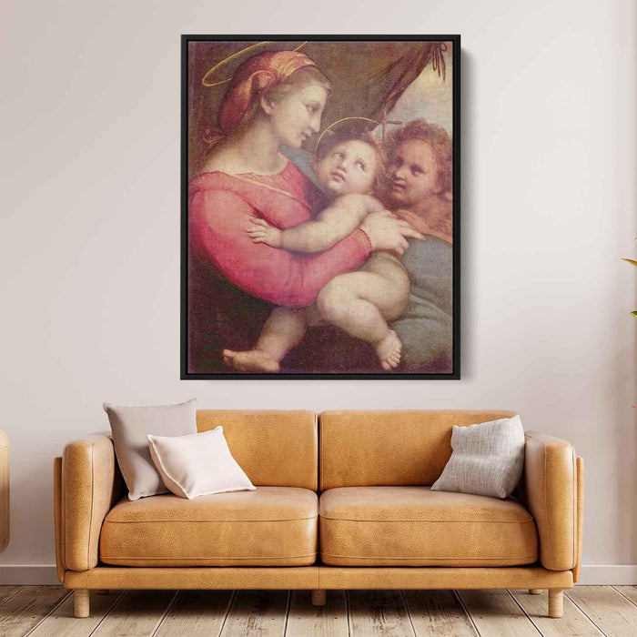 Madonna della Tenda (1512) by Raphael - Canvas Artwork