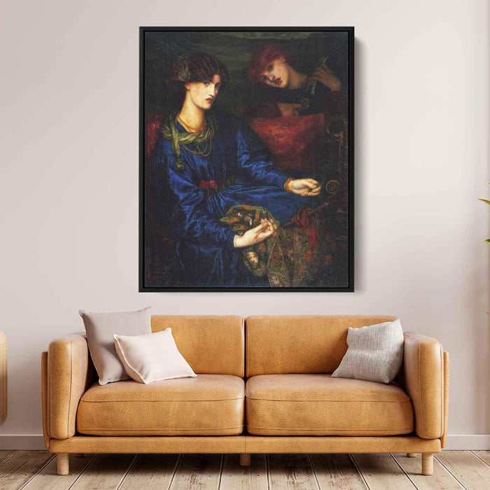 Mariana (1870) by Dante Gabriel Rossetti - Canvas Artwork