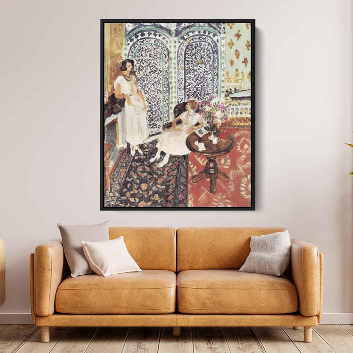 Moorish Screen (1921) by Henri Matisse - Canvas Artwork