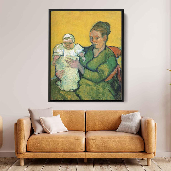 Mother Roulin with Her Baby (1888) by Vincent van Gogh - Canvas Artwork