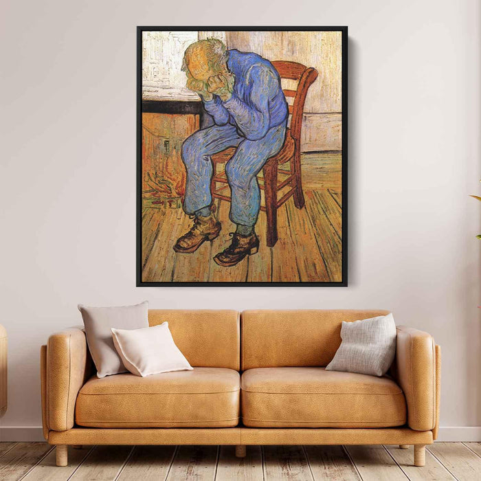 Old Man in Sorrow (On the Threshold of Eternity) (1890) by Vincent van Gogh - Canvas Artwork