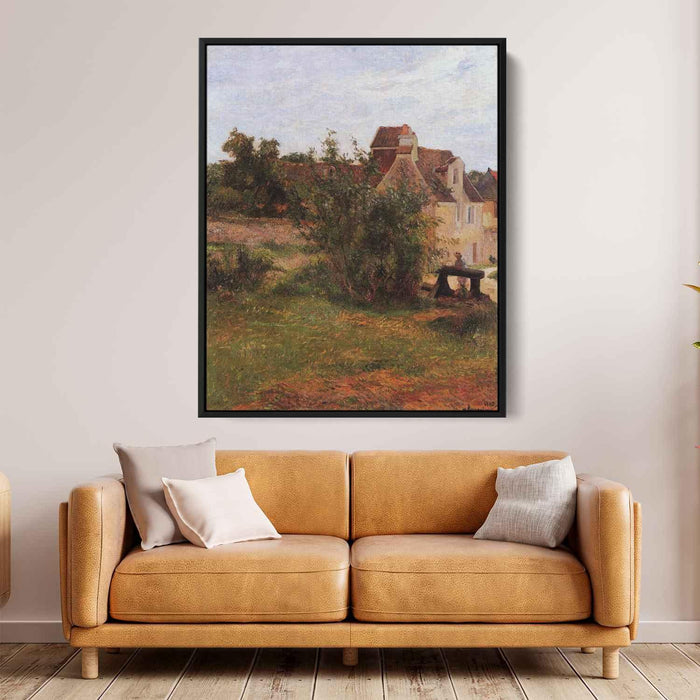 Osny, the gate of Busagny farm by Paul Gauguin - Canvas Artwork