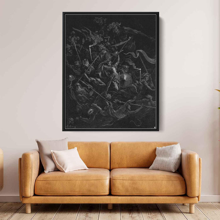 Paradise Lost by Gustave Dore - Canvas Artwork