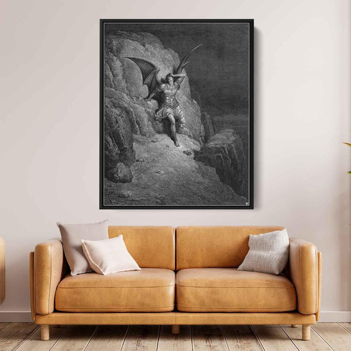 Paradise Lost by Gustave Dore - Canvas Artwork