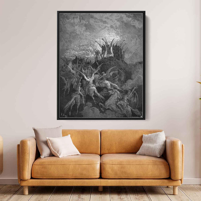 Paradise Lost by Gustave Dore - Canvas Artwork