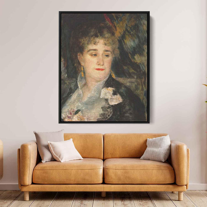 Madame Charpentier (1878) by Pierre-Auguste Renoir - Canvas Artwork