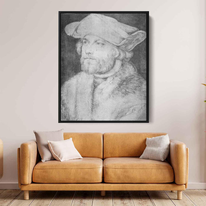 Portrait of a Man (Damia van der Goes) by Albrecht Durer - Canvas Artwork