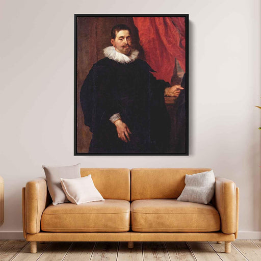 Portrait of a Man, Probably Peter Van Hecke by Peter Paul Rubens - Canvas Artwork