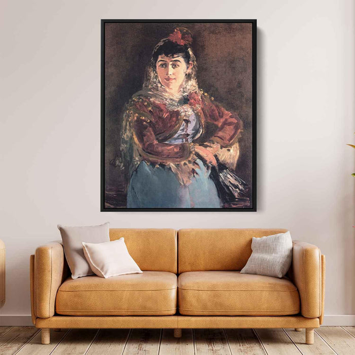 Portrait of Emilie Ambre in role of Carmen (1879) by Edouard Manet - Canvas Artwork