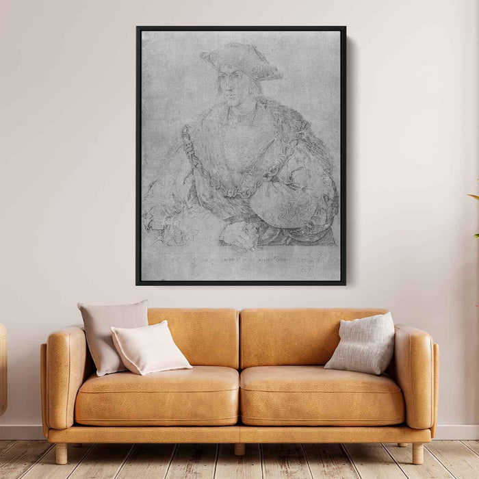 Portrait of Henry Parker, Lord Morley by Albrecht Durer - Canvas Artwork