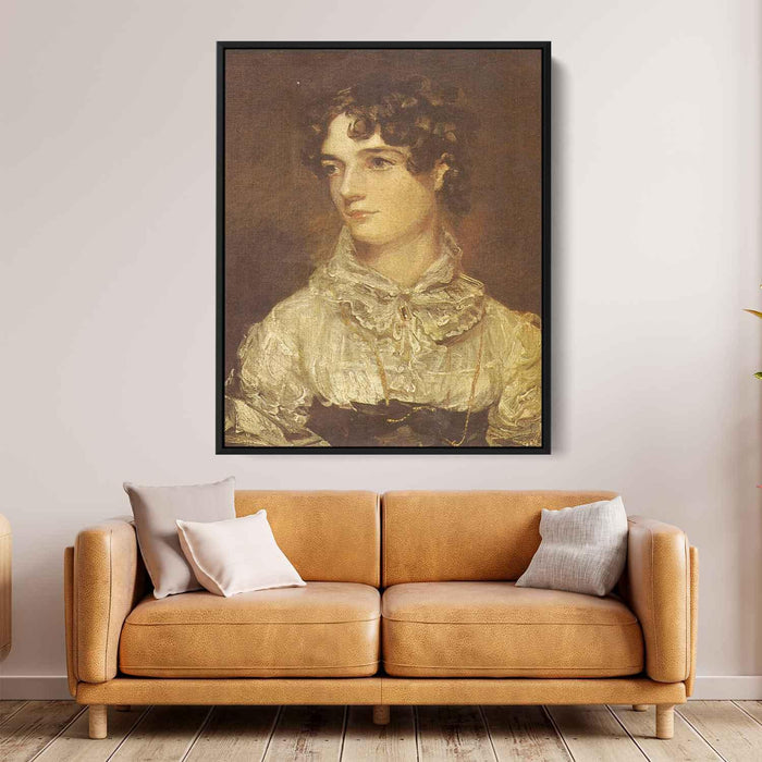 Portrait of Maria Bicknell (1816) by John Constable - Canvas Artwork