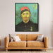 Portrait of Milliet, Second Lieutnant of the Zouaves by Vincent van Gogh - Canvas Artwork