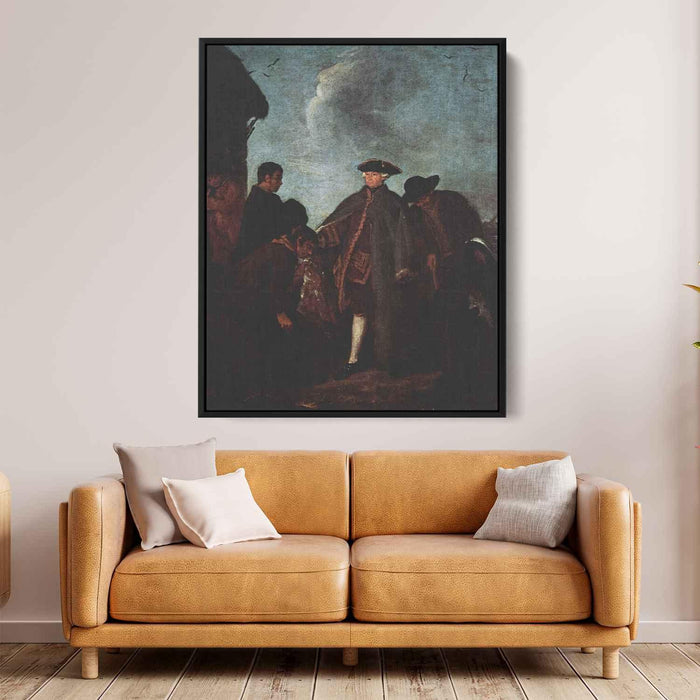 The Arrival of the Nobleman by Pietro Longhi - Canvas Artwork