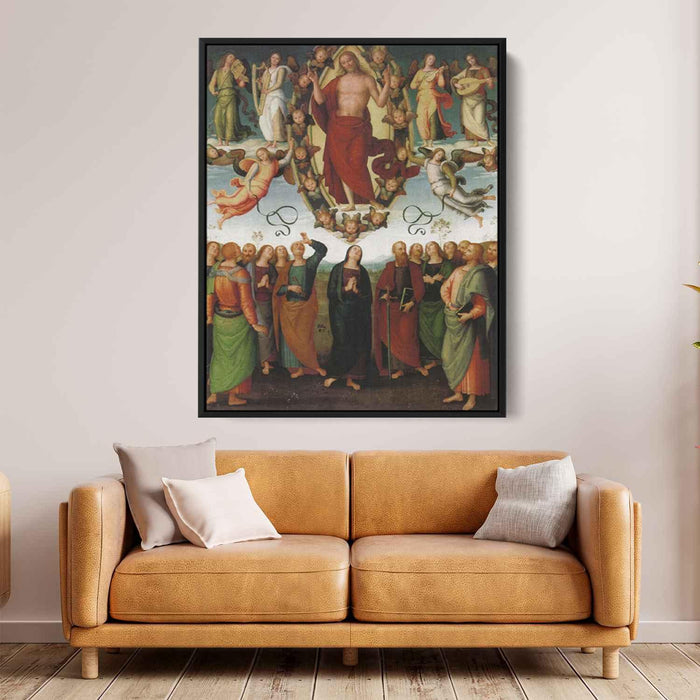 The Ascension of Christ (1510) by Pietro Perugino - Canvas Artwork