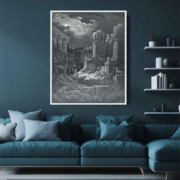 Babylon Fallen by Gustave Dore - Canvas Artwork