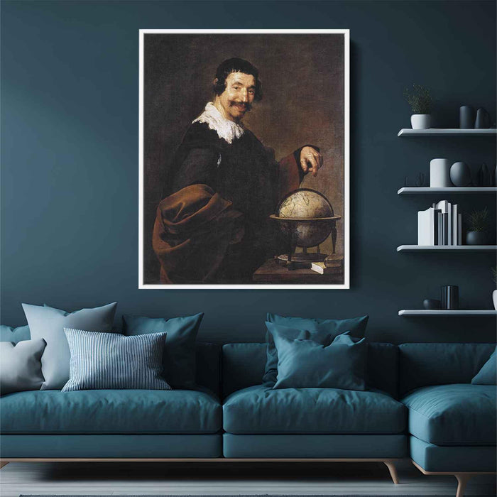 Democritus (1629) by Diego Velazquez - Canvas Artwork