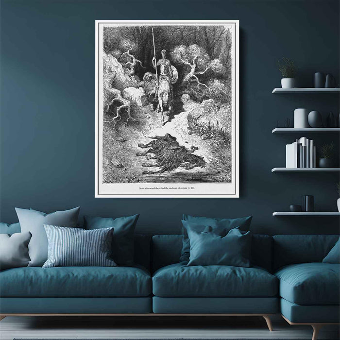 Don Quixote by Gustave Dore - Canvas Artwork