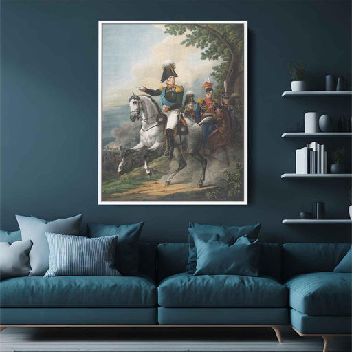 Equestrian portrait of Alexander I (1820) by Orest Kiprensky - Canvas Artwork
