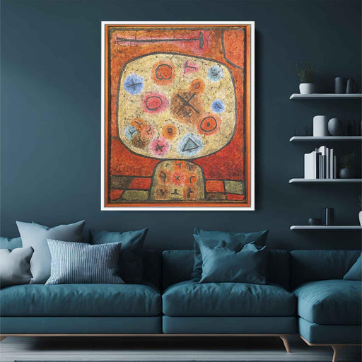 Flowers in Stone (1939) by Paul Klee - Canvas Artwork