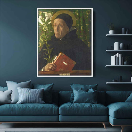 Portrait of Fra Theodoro da Urbino (1515) by Giovanni Bellini - Canvas Artwork