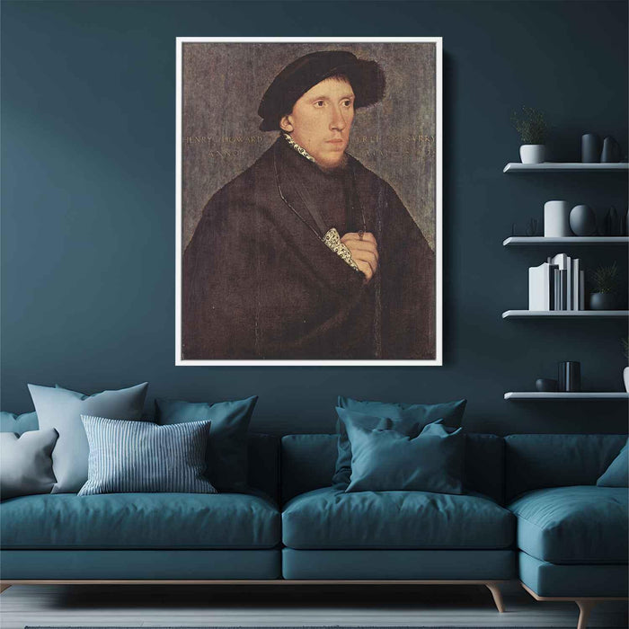 Henry Howard, Earl of Surrey by Hans Holbein the Younger - Canvas Artwork