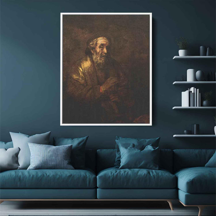 Homer (1663) by Rembrandt - Canvas Artwork