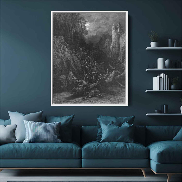 Idylls of the King by Gustave Dore - Canvas Artwork