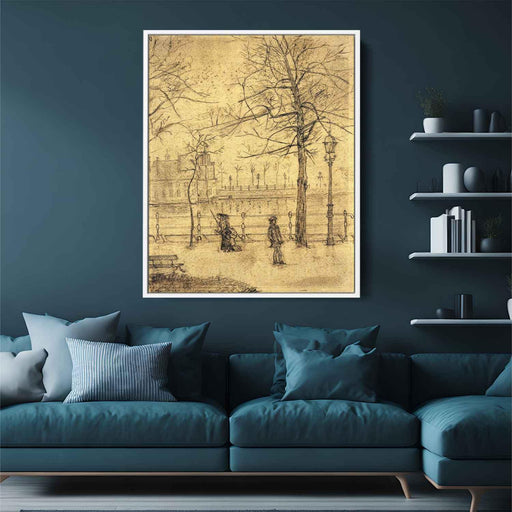 Lange Vijverberg, Hague by Vincent van Gogh - Canvas Artwork