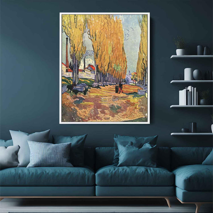 Les Alyscamps (1888) by Vincent van Gogh - Canvas Artwork