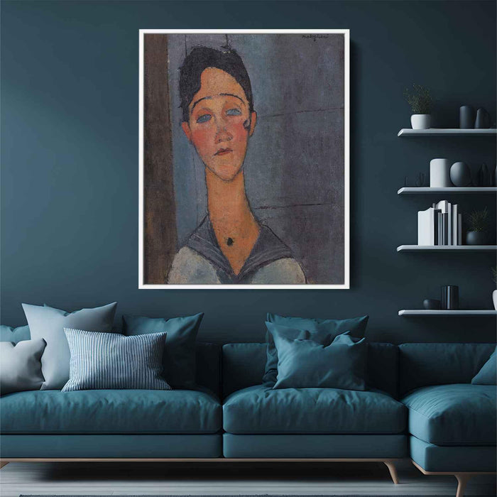 Louise (1917) by Amedeo Modigliani - Canvas Artwork