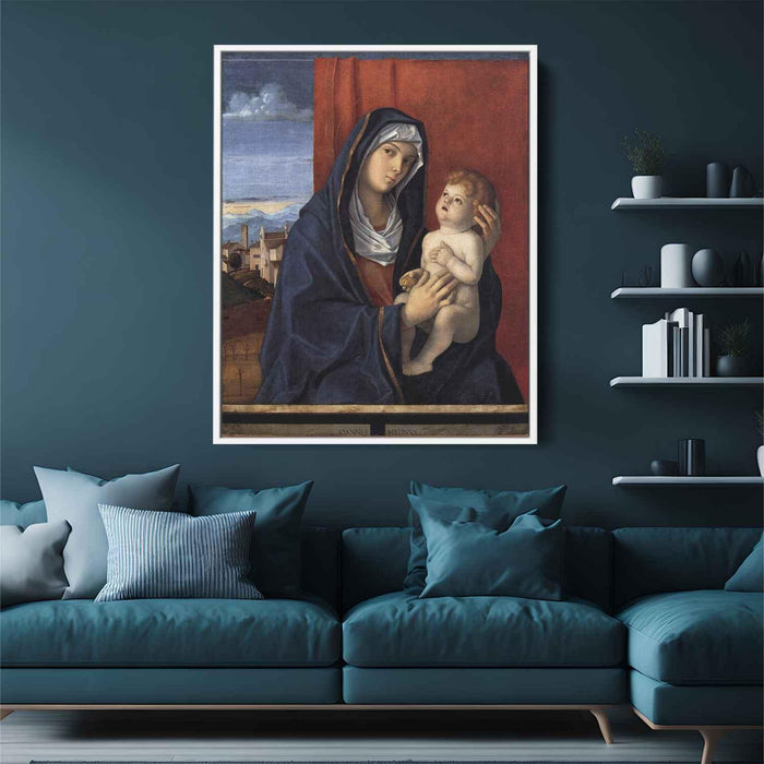 Madonna and Child (1490) by Giovanni Bellini - Canvas Artwork