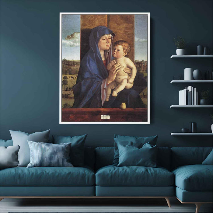 Madonna and Child (1490) by Giovanni Bellini - Canvas Artwork