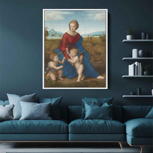 Madonna in the Meadow (1506) by Raphael - Canvas Artwork